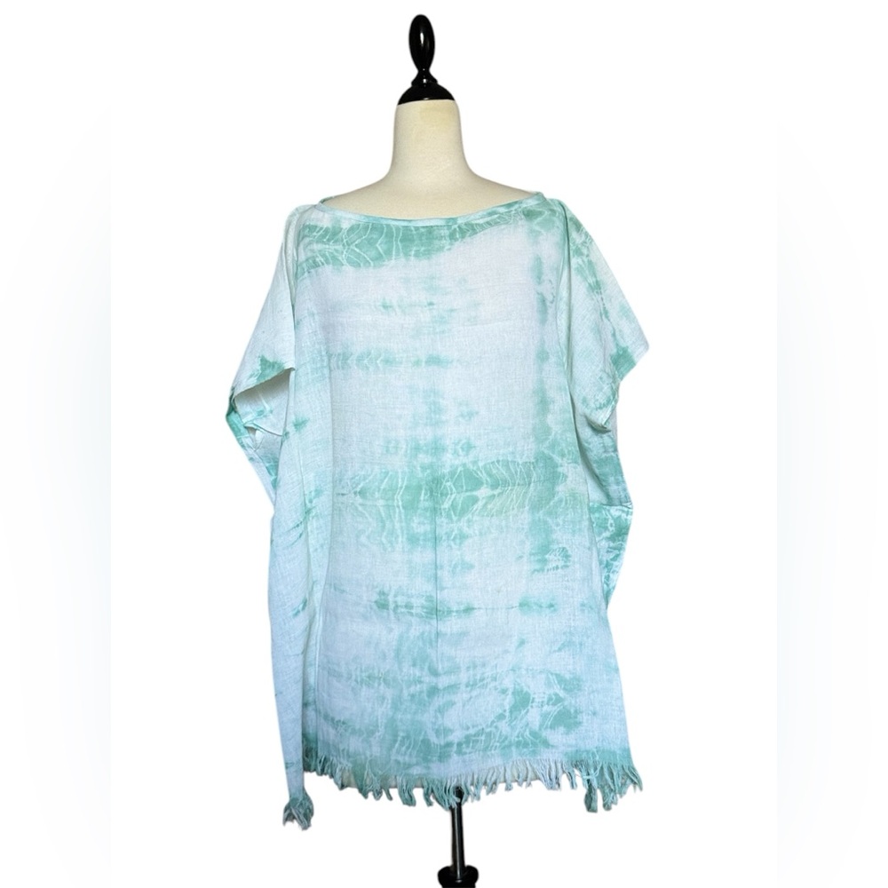 Fabulous Tie-Dye Fringe Tunic & Shawl NWOT